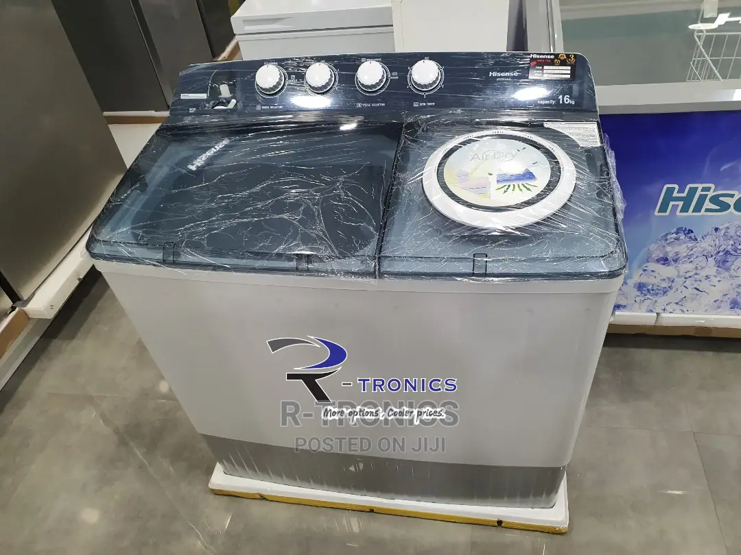 Hisense 16kg White Twin Tub Washing Machine
