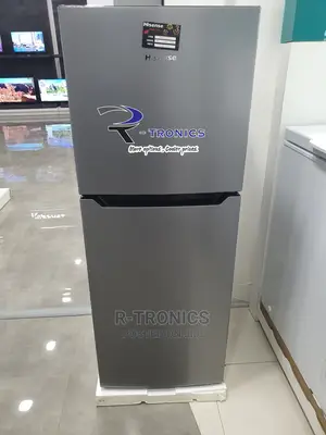 Hisense Silver Double Door Refrigerator 132L – RD-17DR4SMA