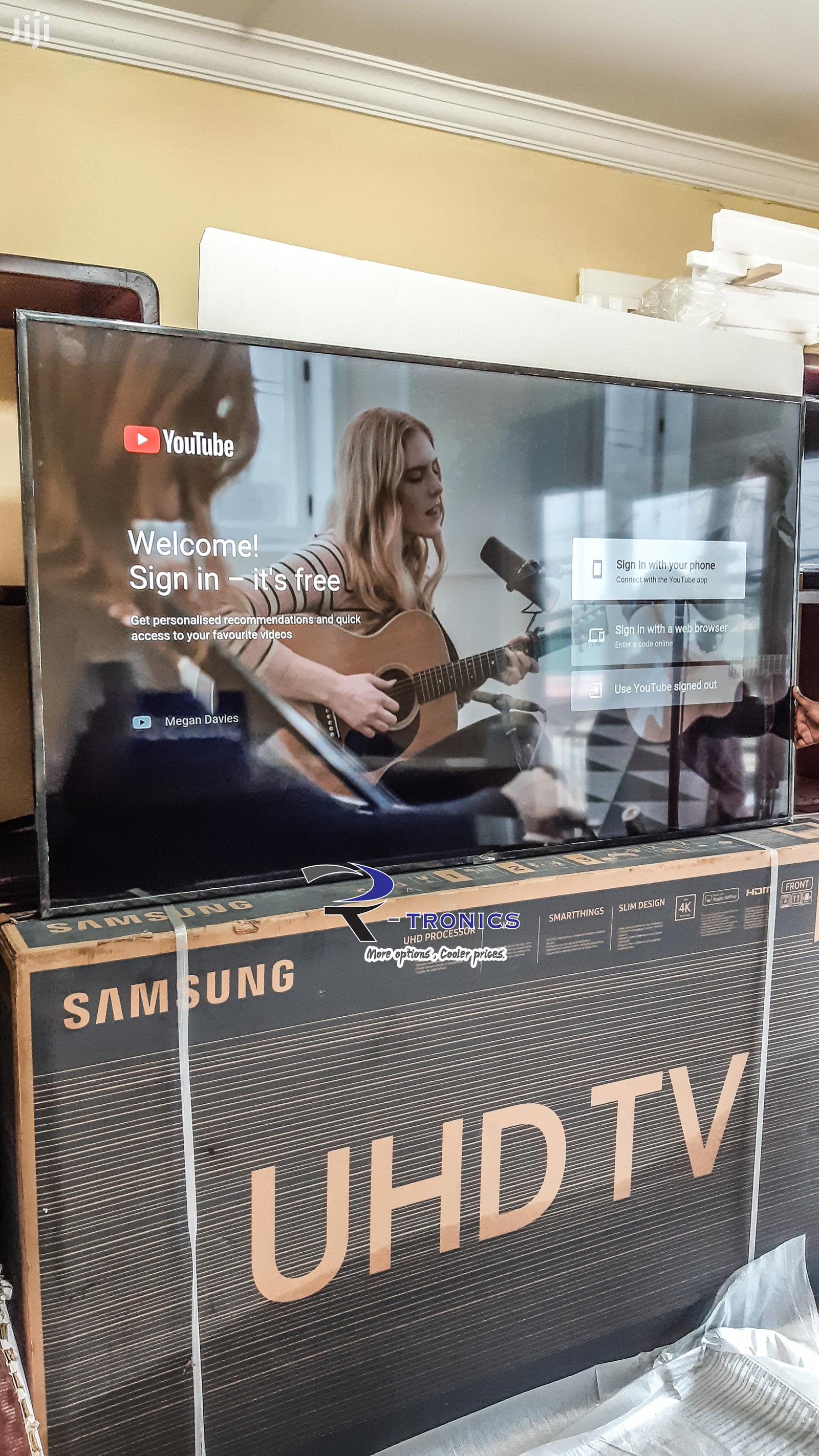 Samsung 75” Ru7100 Flat Smart 4K Uhd TV