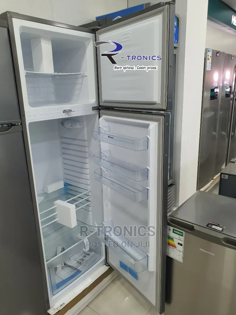 Hisense Silver Double Door Refrigerator 270L – RD-35DR4SAS