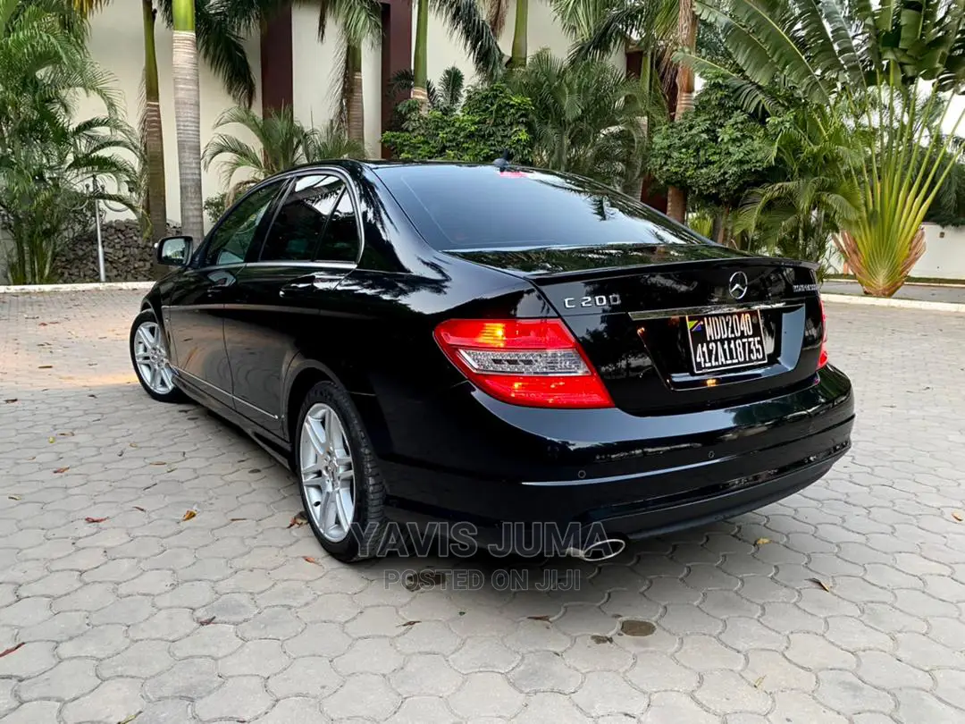 Mercedes-Benz C200 2008 Black