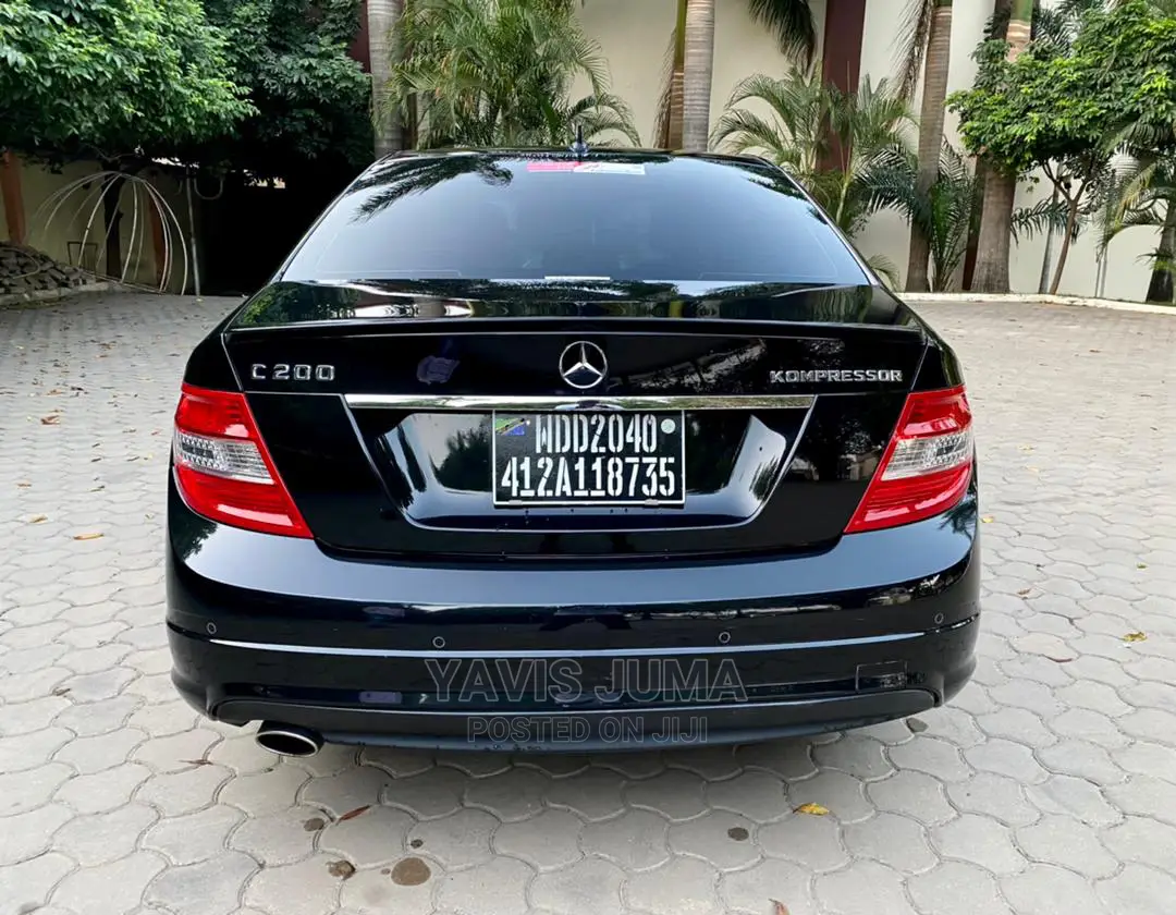 Mercedes-Benz C200 2008 Black