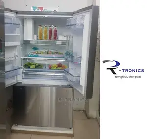 Hisense Silver French Door No Frost Refrigerator 536L