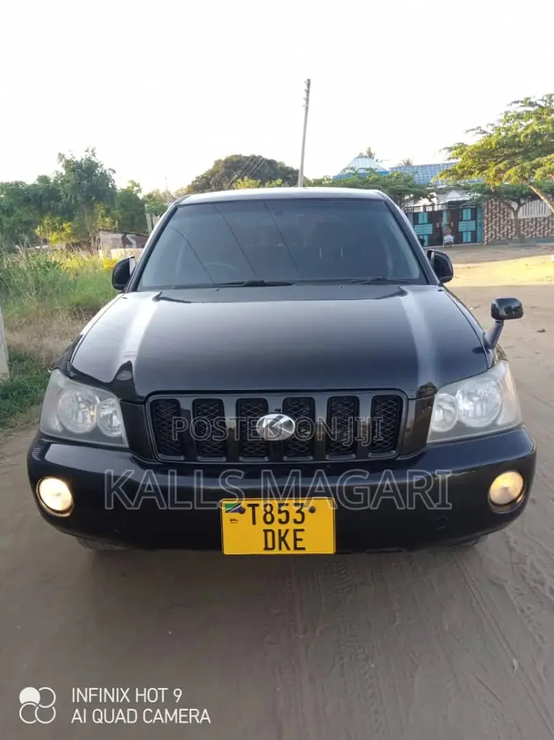 Toyota Kluger 2007 Black