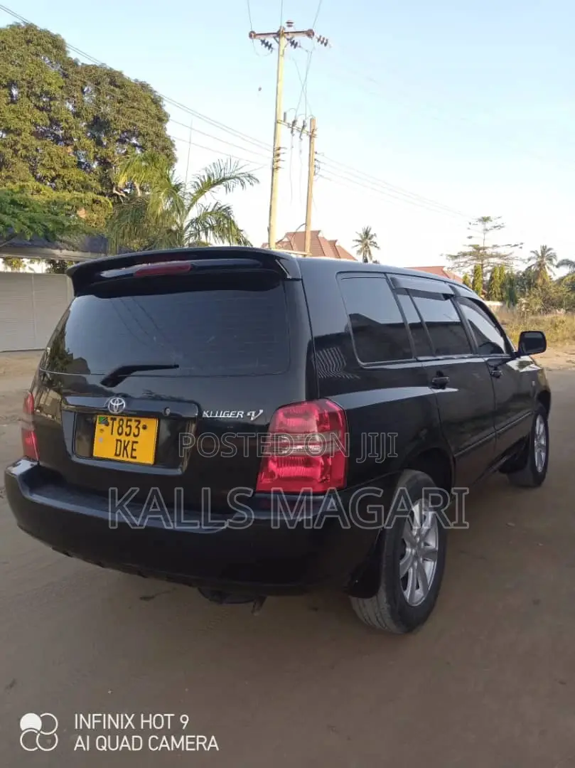 Toyota Kluger 2007 Black