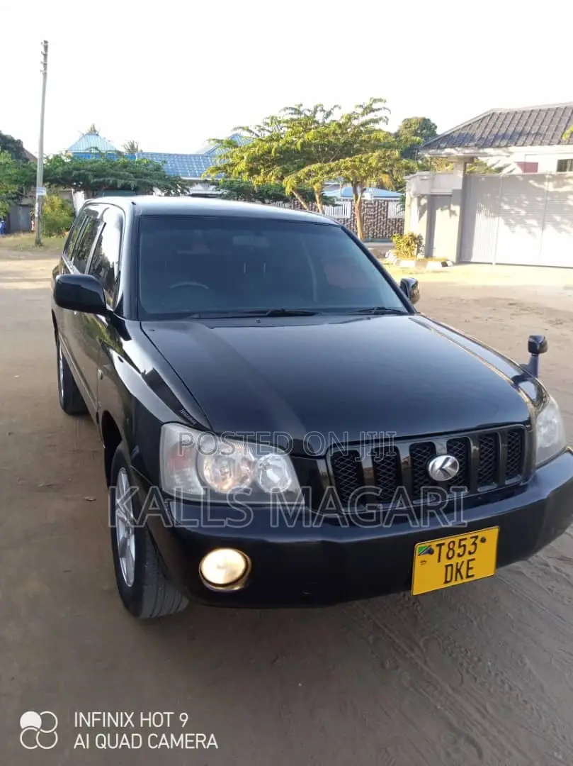 Toyota Kluger 2007 Black