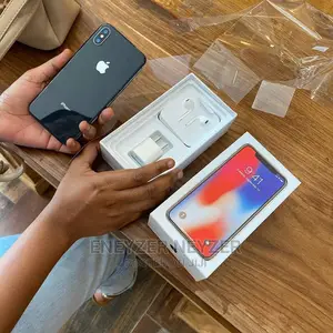New Apple iPhone X 256 GB Black