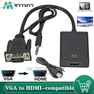 New Original High Quality VGA to HDMI Converter