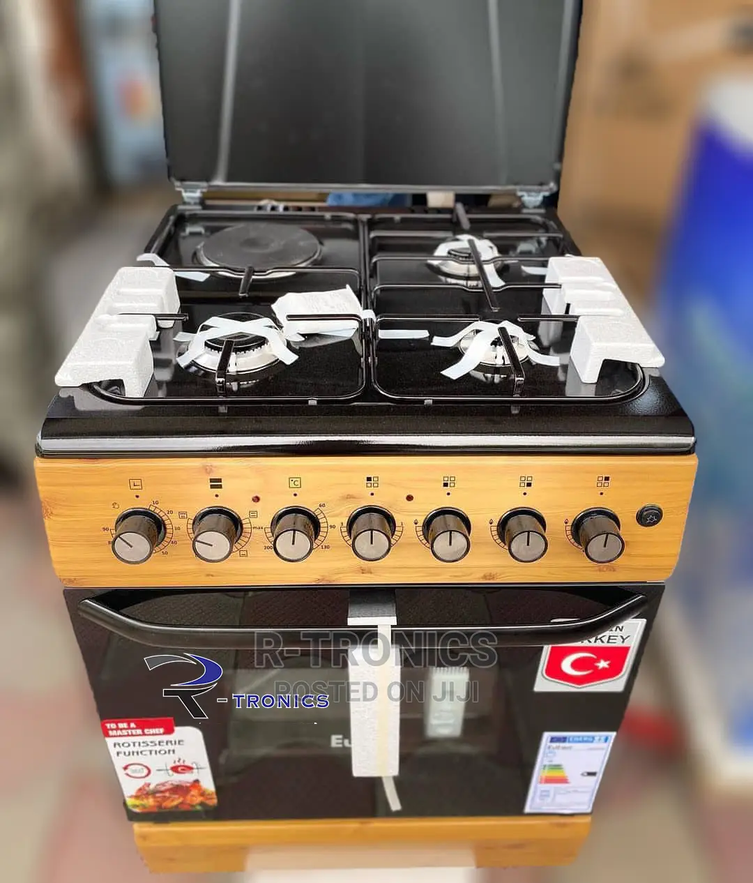 Euron Cooker 3 Gas + 1 Electric (60cm X 60cm)