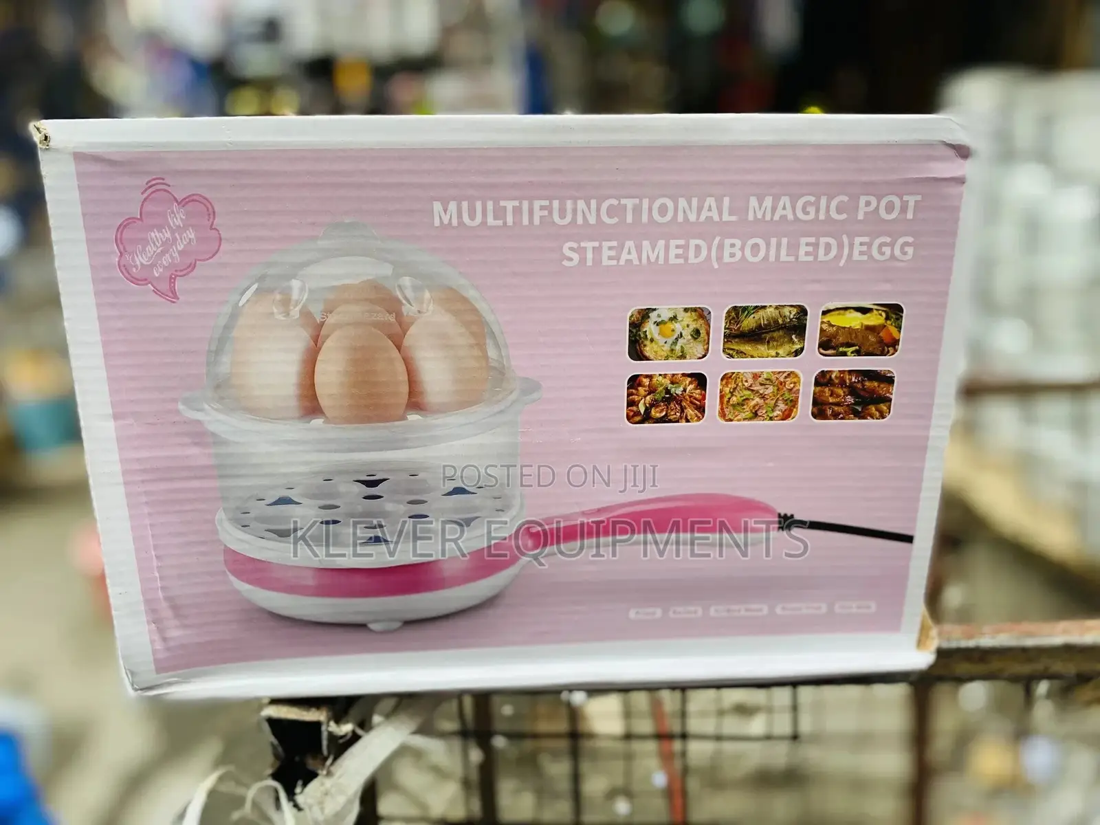 MULTIFUNCTIONAL MAGIC POT (Steamed Boiled Eggs)