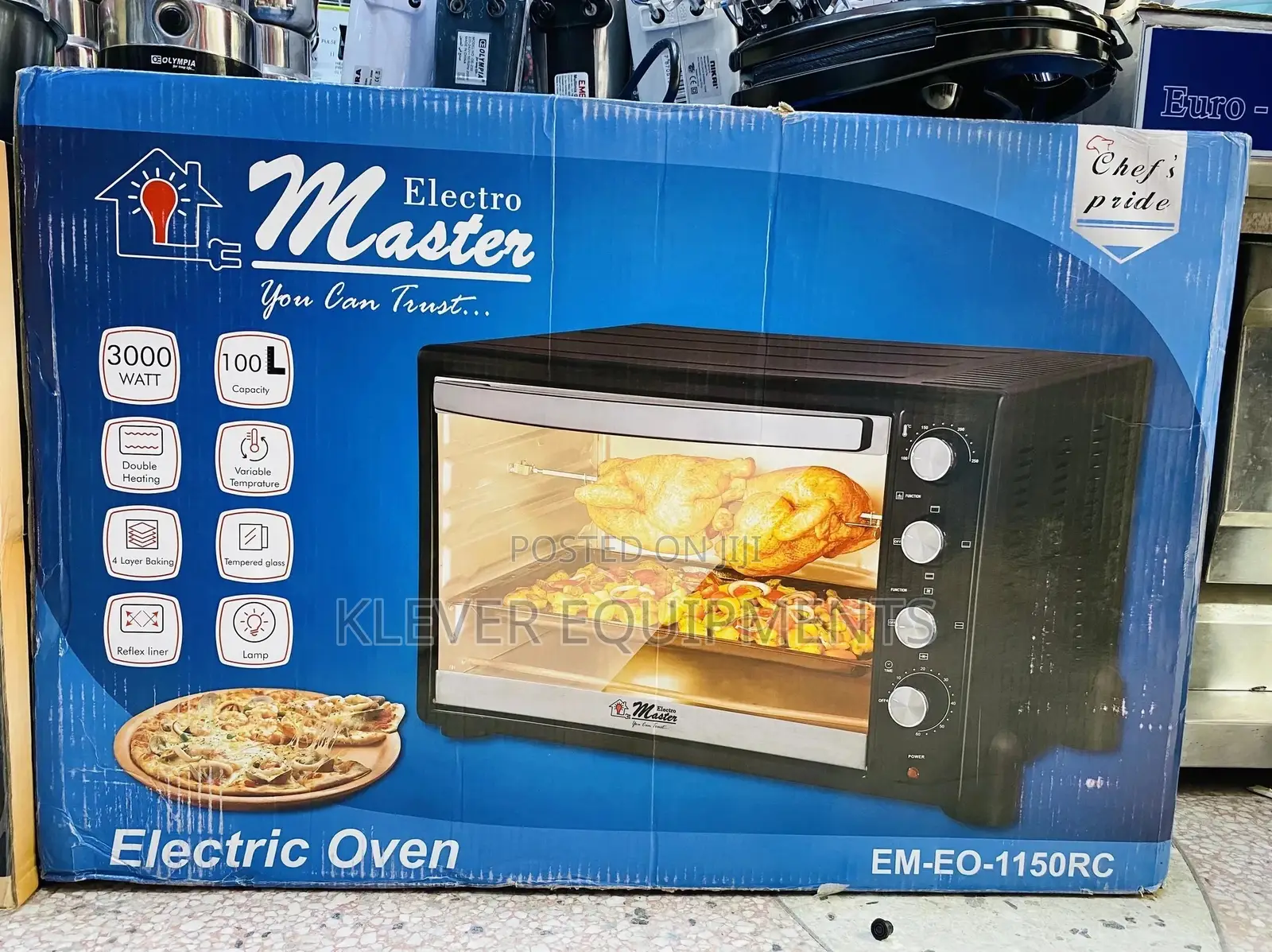 Electric Oven 100litres