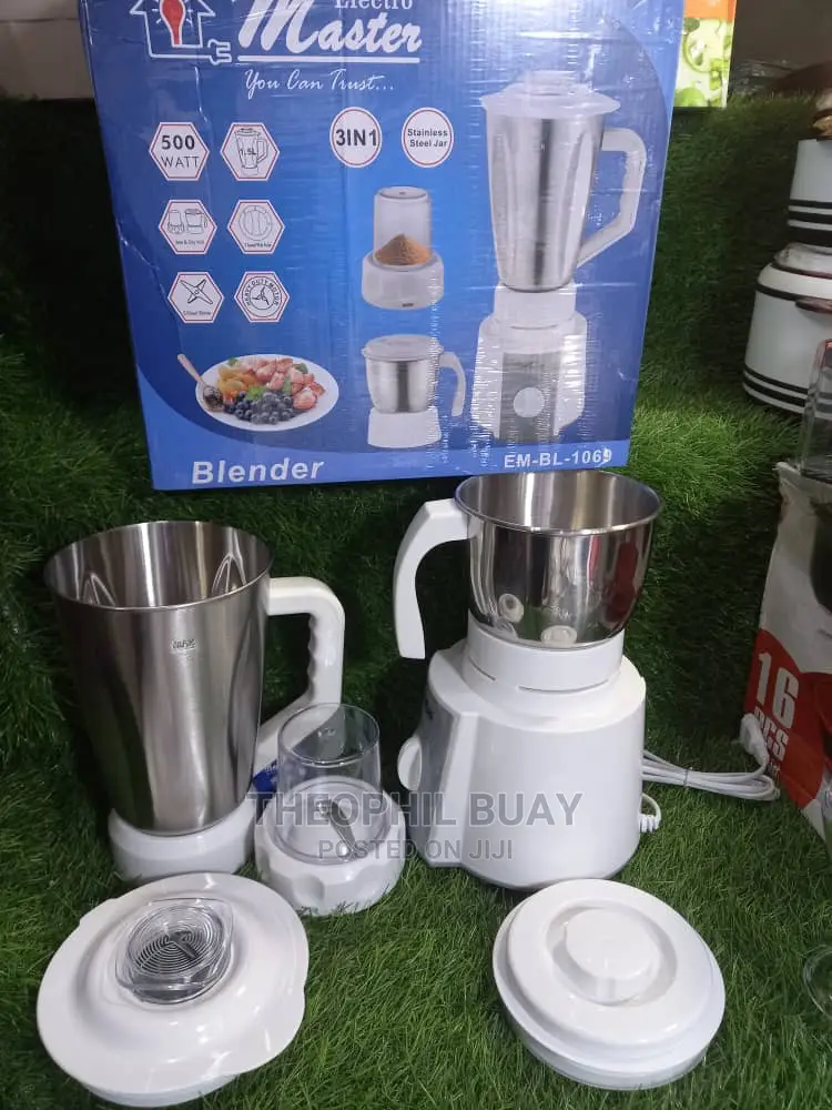 Electromaster 3in1 Blender Steel Jug
