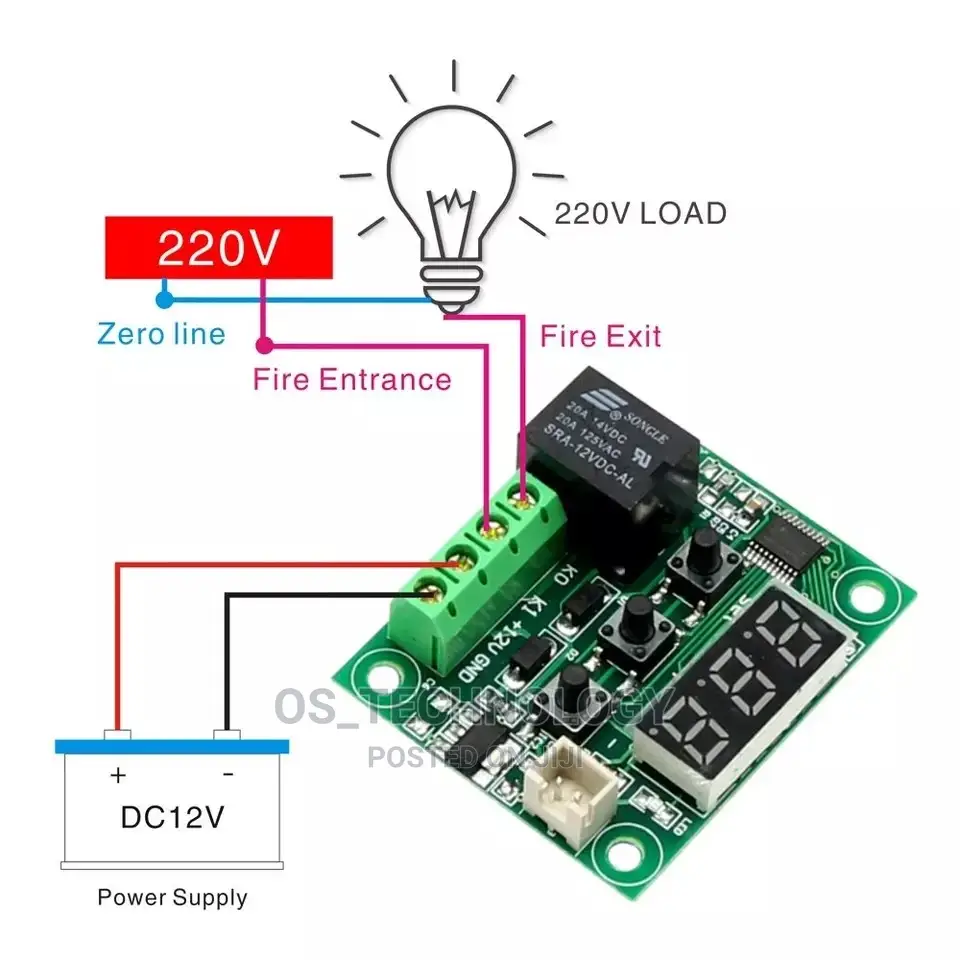Original Incubator Circuit Temperature Controller 12V