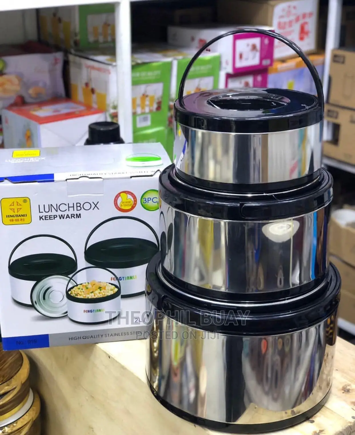 Description Lunch Box Original Hotpots 8/4/2l or 3kg Large