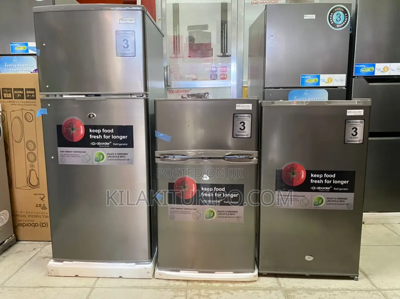 Aborder Min Fridge 2doors 115L