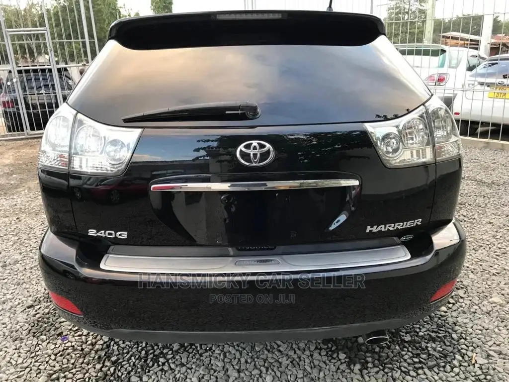 Toyota Harrier 2007 Black