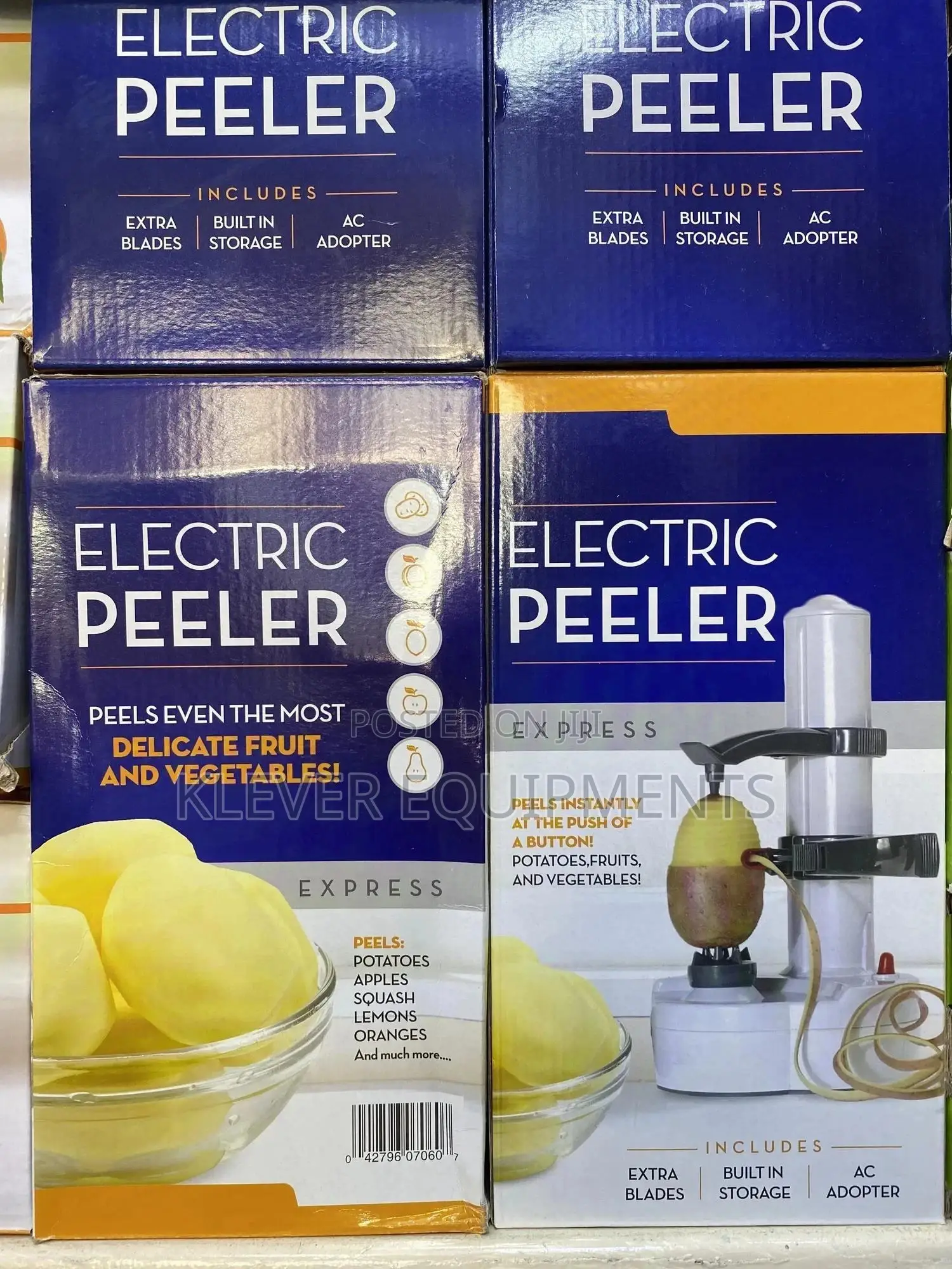 Electric Potato Peeler (Mashine Ya Kumenya Viazi)