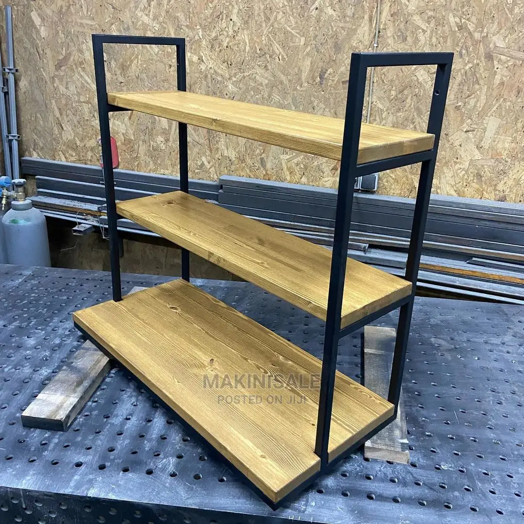 Shelf Nzuri Sana Ya Chuma Na Mbao