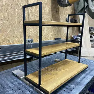 Shelf Nzuri Sana Ya Chuma Na Mbao