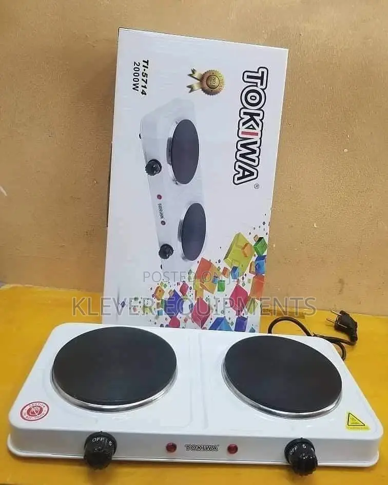 Two Plates Electric Hotplate