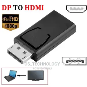 Original Display to Hdmi Adapta.Inaingiza Dp Inatoa Hdmi