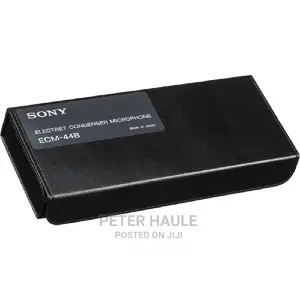 Sony ECM-44B Omnidirectional Lavalier Microphone