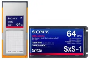 Sony SBS-64G1A Sxs 64gb Memory Card for Sony PMW / PXW
