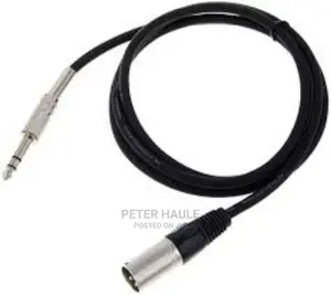 XLR Male to Balanced 6.3 Mm Jack
Length: 1.5m