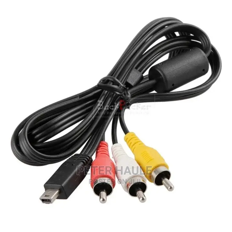 RCA AV Cable Audiovideo Cable for Canon 5D Markii,5dmark III