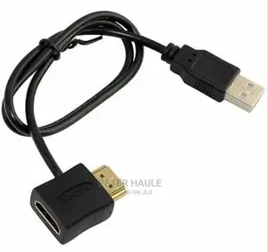 HDMI Male to Female Adapter +USB 2.0 Charger Power Supply