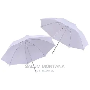 Reflecting White Umbrella