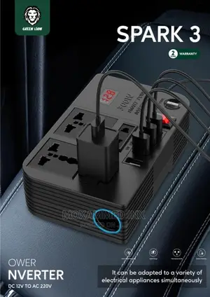 Green Lion Spark 3 DC 12V to AC 220V