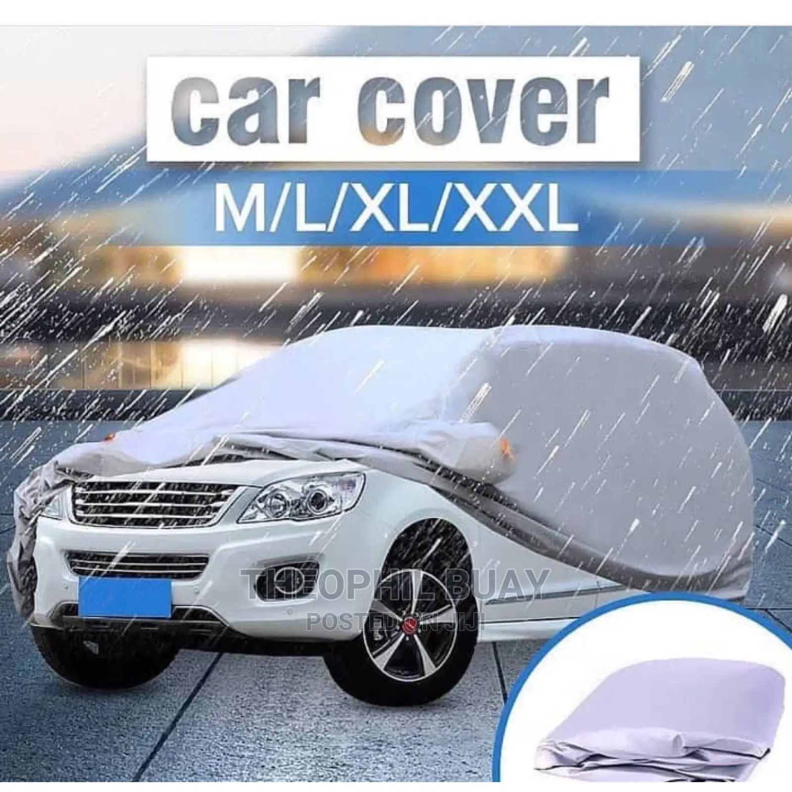 Car Cover for Rain, Dust and UV Light Protection