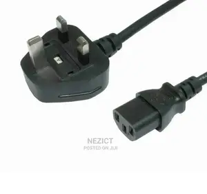 Power Cord for PC Desktop, PSU Power Supply Cable, 1.5m