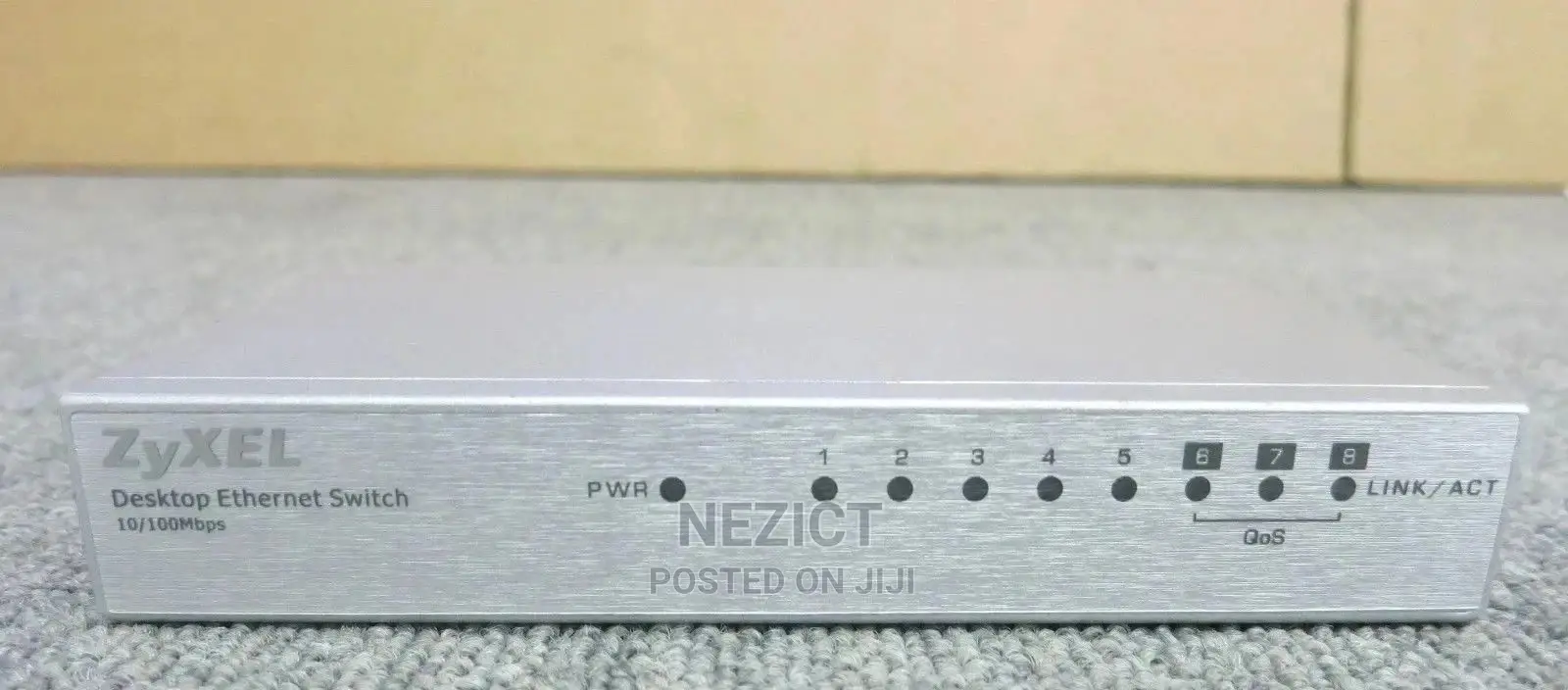 Zyxel ES108A 8 X 10/100 Micro Switch With QOS
