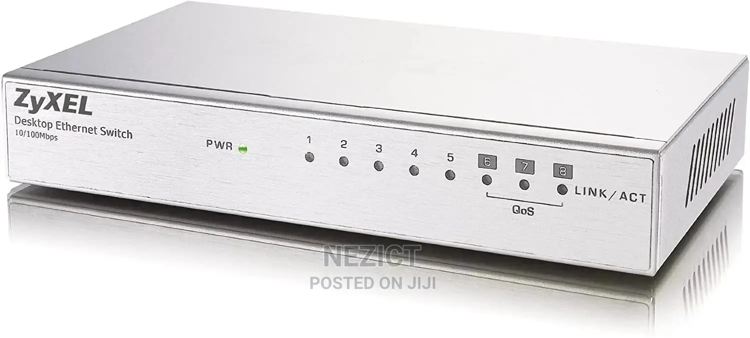 Zyxel ES108A 8 X 10/100 Micro Switch With QOS