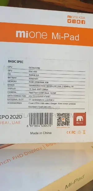New Mione Mi-Pad 32 GB Black