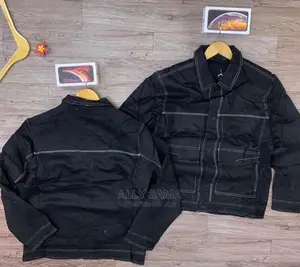 Men's Coats Jeans Black