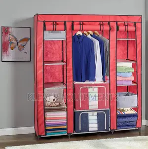 Wardrobe Closet/Kabati La Nguo La Kitambaa Kigumu