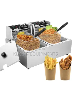 6+6litres Deep Fryers Double