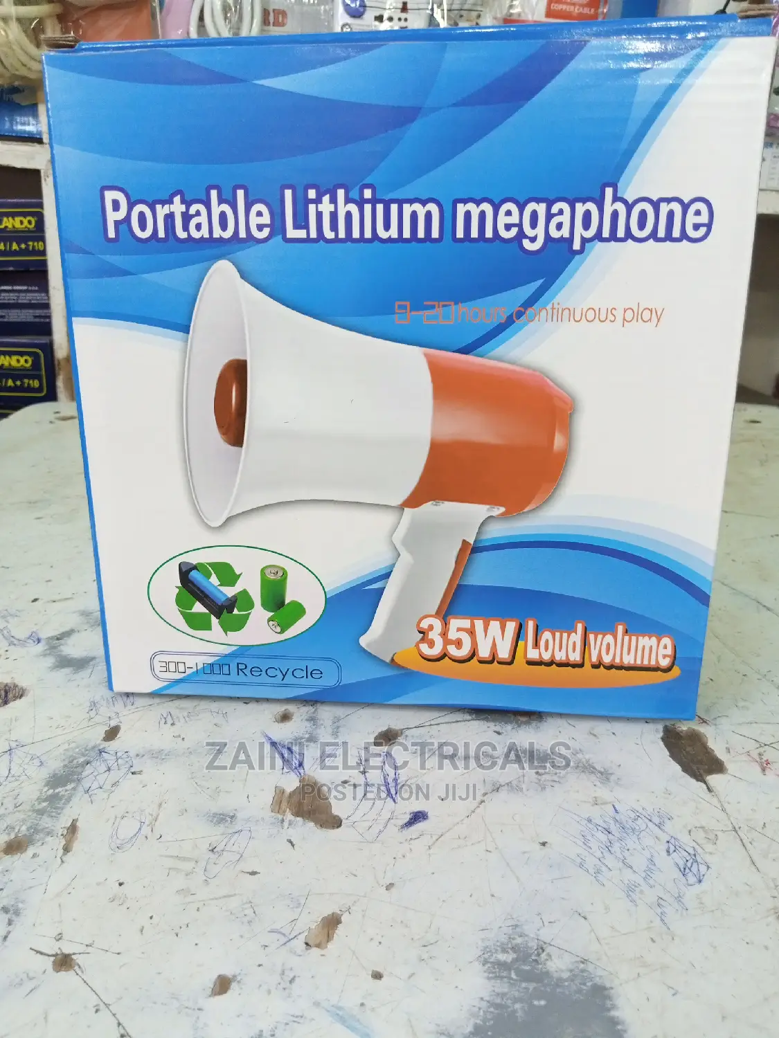 Brand New Rechargeable Megaphone With Usb Input