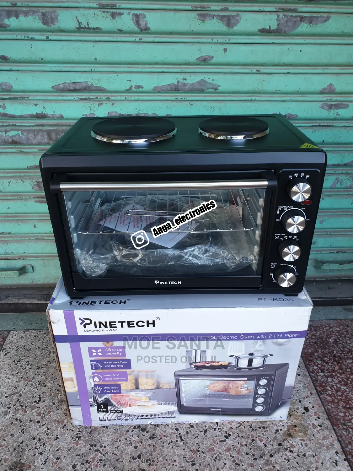 Pinetech Oven Litre 45
