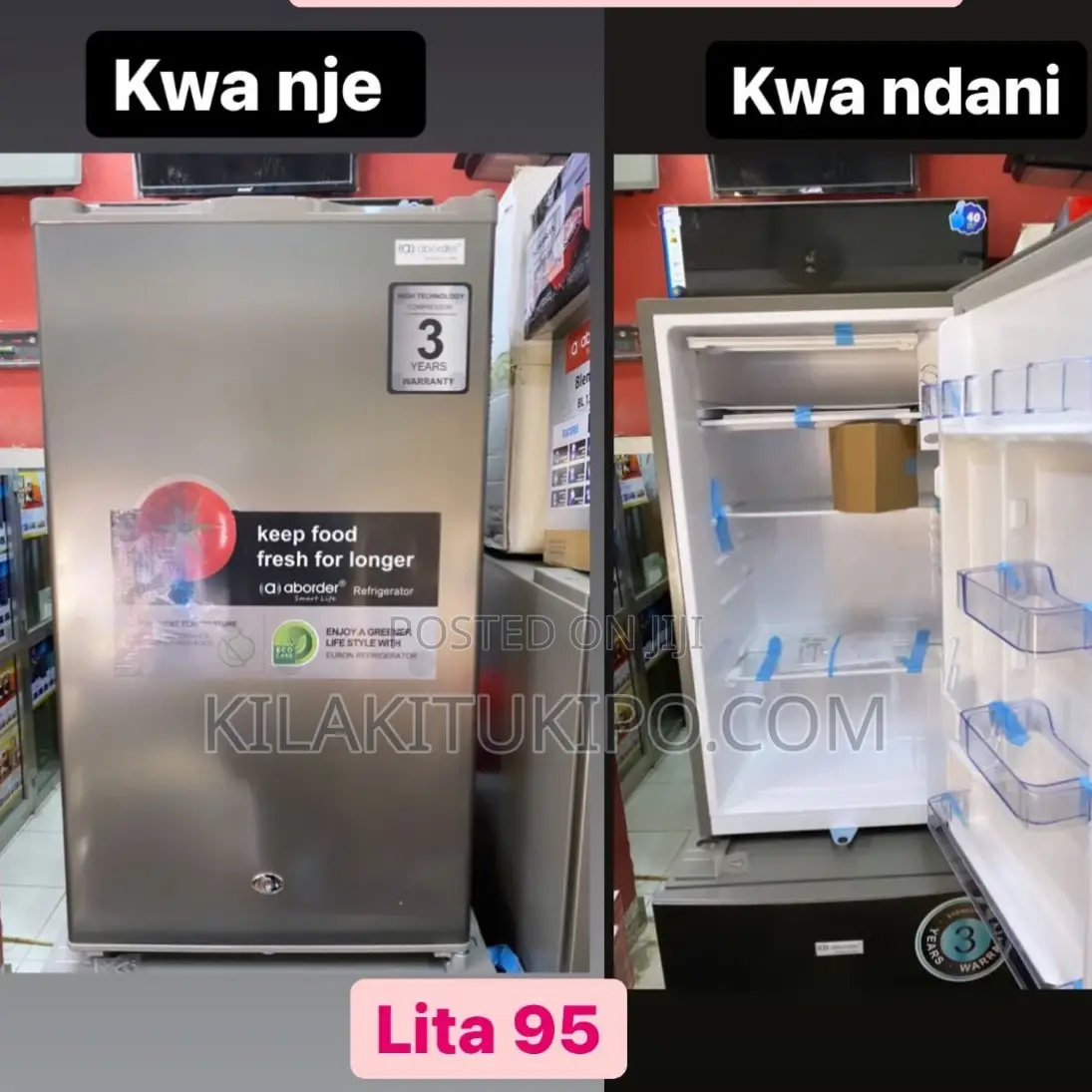 Aborder Min Refrigerator 95L