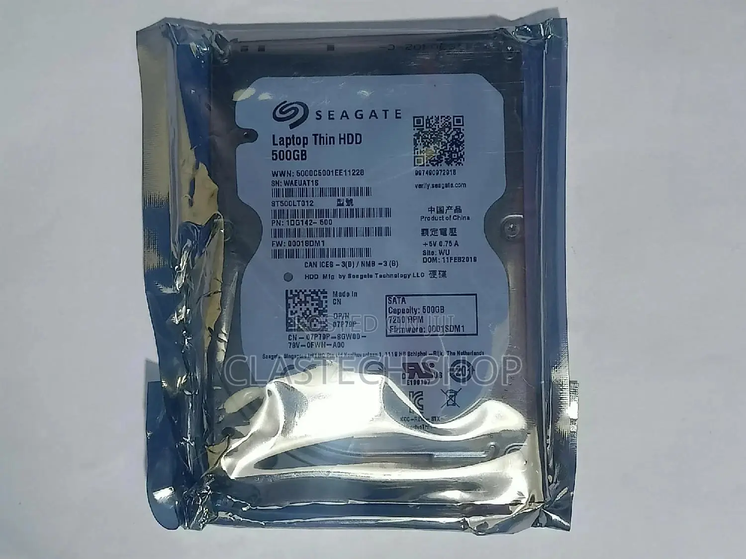 Harddisk 500gb (For Laptop)
