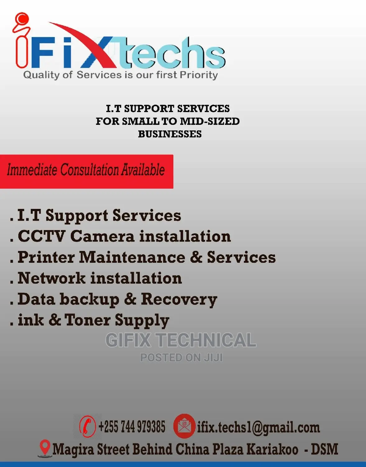 I.T Services Support