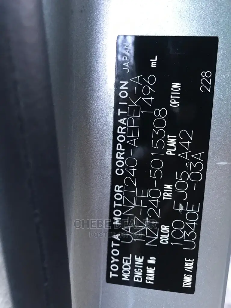 Toyota Premio 2004 Silver