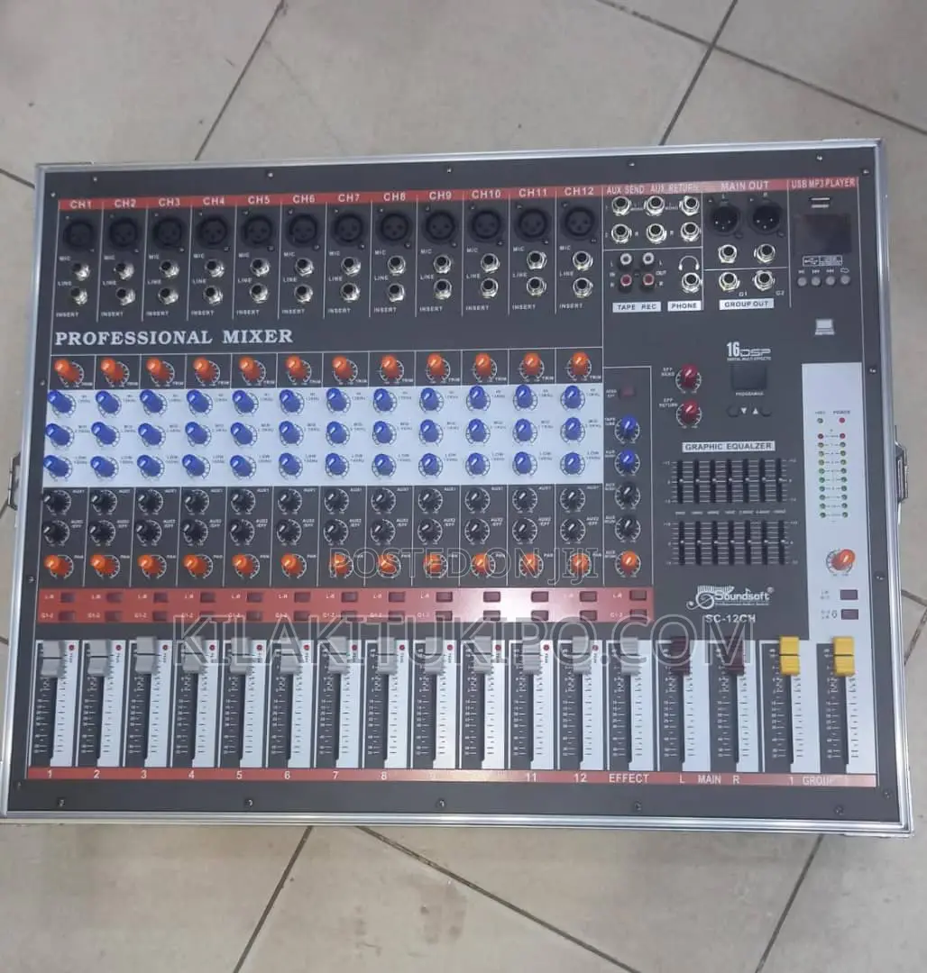 Sound Soft Professional Mixer 16channel