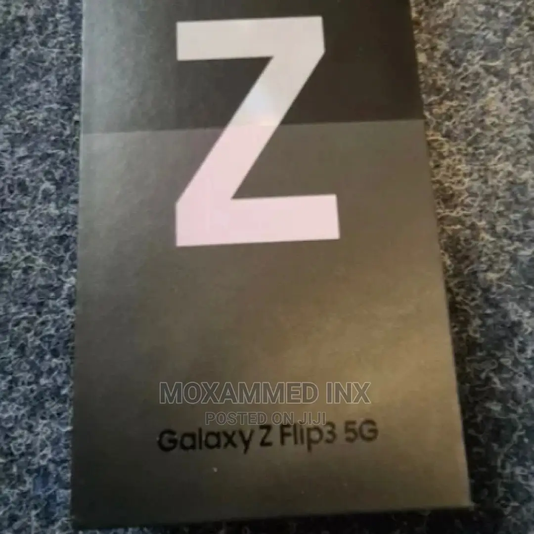 New Samsung Galaxy Z Flip 3 256 GB Black