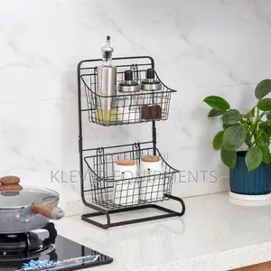 Two Tier Kitchen Storage Rack
