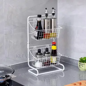 Two Tier Kitchen Storage Rack